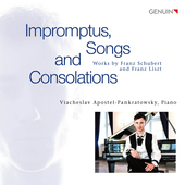 Album artwork for Impromptus, Songs and Consolations: Works by Franz