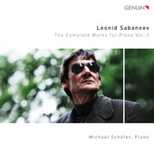 Album artwork for Sabaneyev: The Complete Works for Piano, Vol. 2