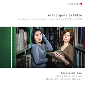 Album artwork for Verborgene Schätze: Lieder von Friedrich Gernshei