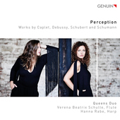 Album artwork for Perception: Works by Caplet, Debussy, Schubert and
