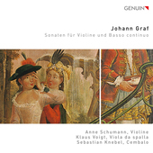 Album artwork for Graf: Sonaten für Violine und Basso continuo