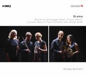 Album artwork for Drama; Works by Giuseppe Verdi, Franz Danzi, Lucia
