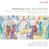 Album artwork for Confluences - Flute, Cello and Piano; Works by Lud