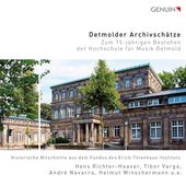 Album artwork for Detmolder Archivschätze - Zum 75-jährigen Besteh