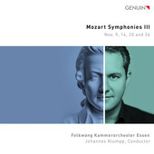 Album artwork for Mozart Symphonies III: Nos. 9, 14, 20 & 24