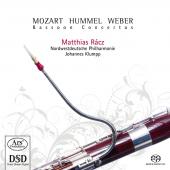 Album artwork for Mozart, Hummel & Weber: Bassoon Concertos