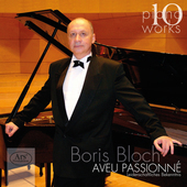 Album artwork for Aveu Passioné - Piano Works, Vol. 10