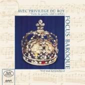 Album artwork for French Baroque music for viol & harpsichord