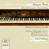 Album artwork for Sängers Trost: Kerner Settings