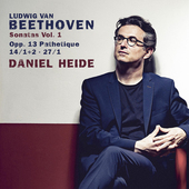Album artwork for Beethoven: Piano Sonatas Vol. 1 / Heide