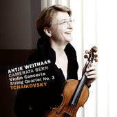 Album artwork for Tchaikovsky: Violin Concerto / Weithaas