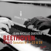 Album artwork for Beethoven: Piano Sonatas Nos. 7, 23 and 28