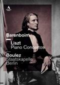 Album artwork for Liszt Paino Concertos / Daniel Barenboim