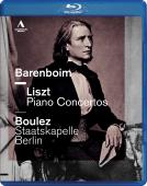 Album artwork for LISZT: PIANO CONCERTOS (BLURAY) / Barenboim