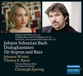 Album artwork for J.S. Bach: Dialogkantaten für Sopran und Bass