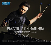 Album artwork for Piazzolla on Marimba