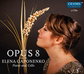 Album artwork for Opus - Works for Cello & Piano / Gaponenko