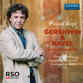 Album artwork for Pascal Rogé: Gershwin & Ravel - Piano Concertos
