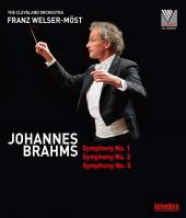 Album artwork for Brahms: Symphonies Nos. 1-3 / Welser-Most
