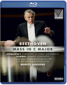 Album artwork for Beethoven: Mass in C Major - Stravinsky: Symphony