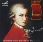 Album artwork for Mozart: Concertos for 2 & 3 Pianos