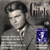 Album artwork for Emil Gilels in Ensembles (4 CD)