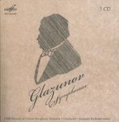 Album artwork for Glazunov: Symphonies / Rozhdestvensky