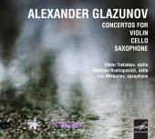 Album artwork for Glazunov: Concertos for Violin, Cello, Saxophone