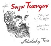 Album artwork for Taneyev: STRING TRIOS