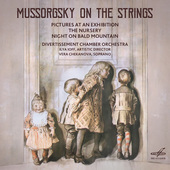 Album artwork for MUSSORGSKY ON THE STRINGS