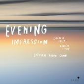Album artwork for Latvian Radio Choir - Evening Impresssion 