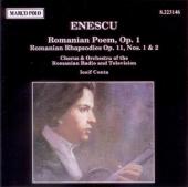 Album artwork for Enescu: Romanian Poem op.1, Romanian Rhapsodies 1