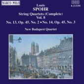 Album artwork for Spohr: String Quartets vol. 8 / New Budapest Quart