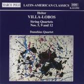 Album artwork for Villa-Lobos - String Quartets 5, 9, & 12