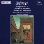 Album artwork for Malipiero: Symphony #7, Sinfonia in un tempo