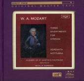Album artwork for Mozart: Three Divertimenti for Strings