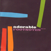 Album artwork for Adorable - Footnotes 92-94: Best Of… 