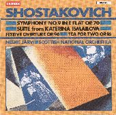 Album artwork for Shostakovich: Symphony No. 9 (Jarvi)