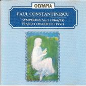 Album artwork for Paul Constantinescu: Symphony 1, Piano Concerto