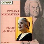 Album artwork for Tatiana Nikolayeva plays J.S. Bach
