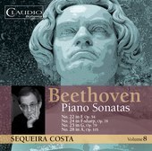 Album artwork for Beethoven: Piano Sonatas, Vol. 8