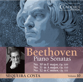 Album artwork for Beethoven: Piano Sonatas, Vol. 10