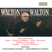 Album artwork for WALTON CONDUCTS WALTON