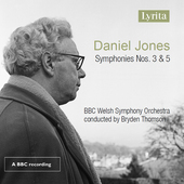 Album artwork for Jones: Symphonies Nos. 3 & 5