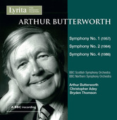 Album artwork for Butterworth: Symphonies Nos. 1, 2 & 4