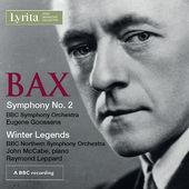 Album artwork for Bax: Symphony No. 2 - Winter Legends