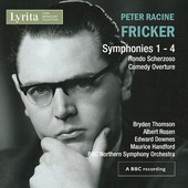 Album artwork for Fricker: Symphonies Nos. 1-4