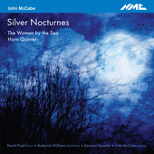 Album artwork for John McCabe: Silver Nocturnes, The Woman by the Se