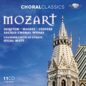 Album artwork for Mozart: Sacred Choral Works, Requiem etc.