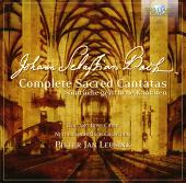 Album artwork for Bach: Complete Sacred Cantatas / Leusink